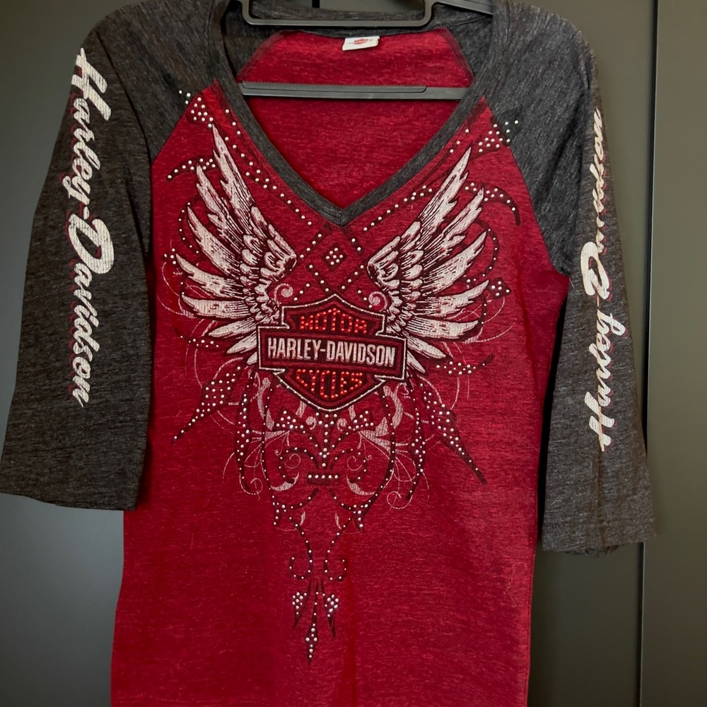 H-D Originals. Specialty Harley-Davidson 3/4 sleeve T-Shirt from Ventura, CA
